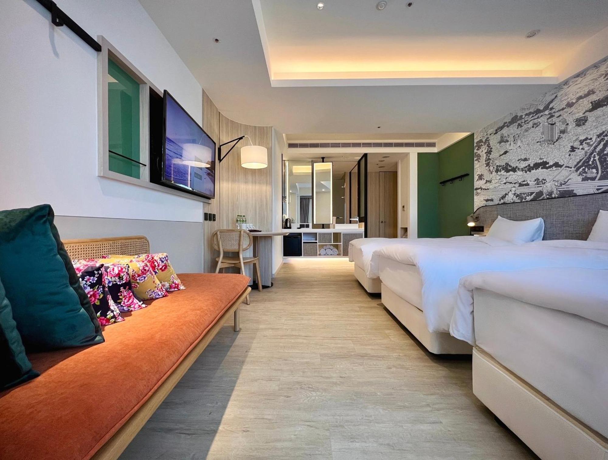טאיפיי Boutech Jiantan Hotel מראה חיצוני תמונה